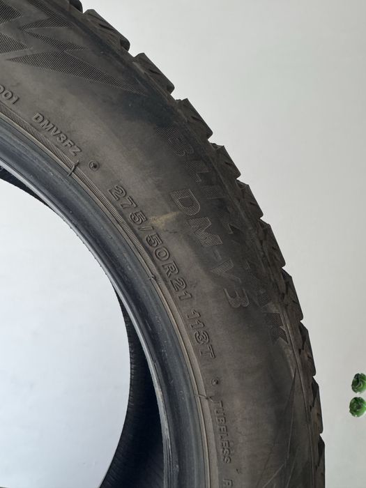 Зимова резина гума комплект Bridgestone Blizak DM-V3 275/50 R21