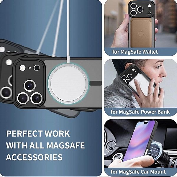Tech-Protect Basicmag Magsafe Iphone 17 Pro Max Matte Deep Blue