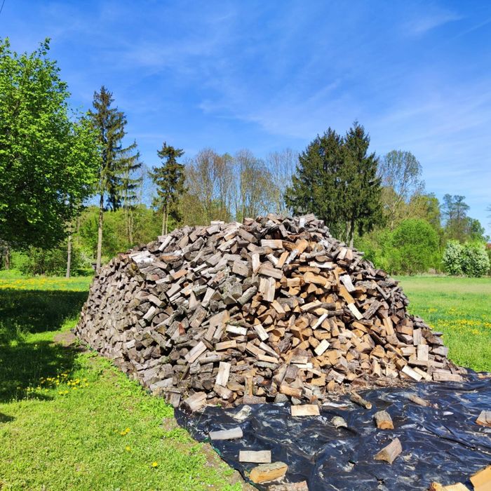 Drewno na opał olchowo brzozowe.