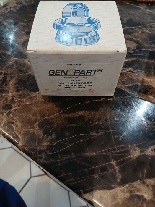 Zestaw łożysk przednich – GEN PARTS