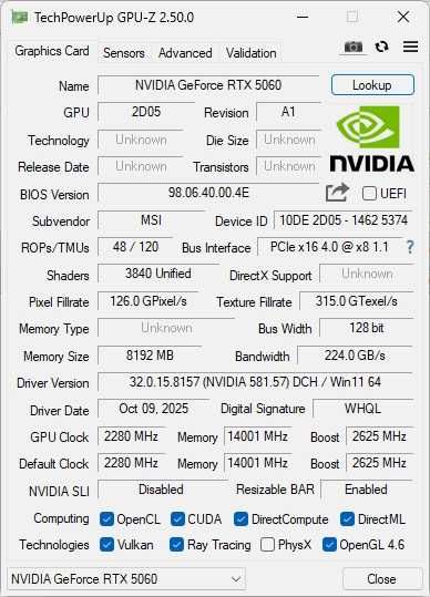 PC Komputer stacjonarny gamingowy Ryzen 5 / 32GB RAM / RTX 5060 K&B