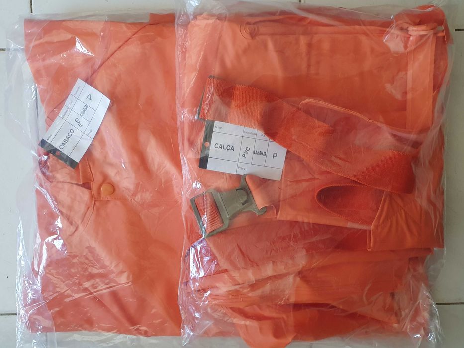 Oleado (casaco/jardineiras) novo para Mar, vintage, Marinha Portuguesa