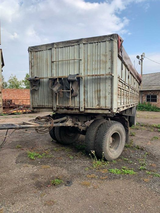Причіп ГКБ 8350 зерновоз, тентований