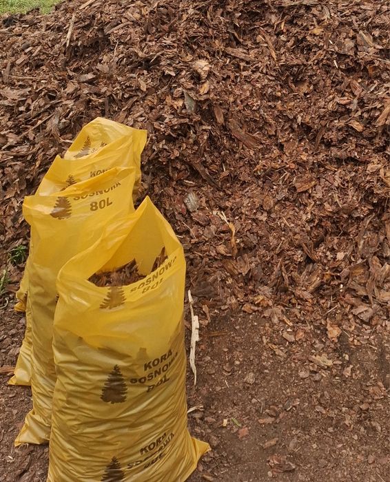 Kora Sosnowa Worki 80l