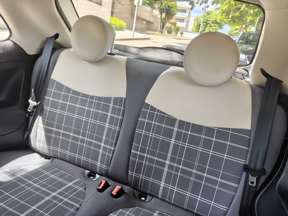 FIAT 500 1.2 8V S&S Lounge - Ano 2018 - 85 000KMs - Gasolina