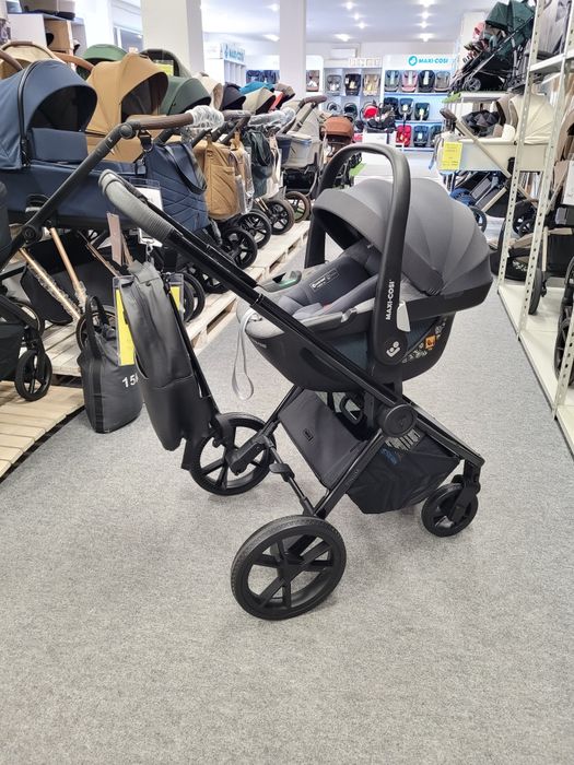 4w1 Venicci Tinum Edge + Maxi-Cosi Pebble 360 z bazą obrotową