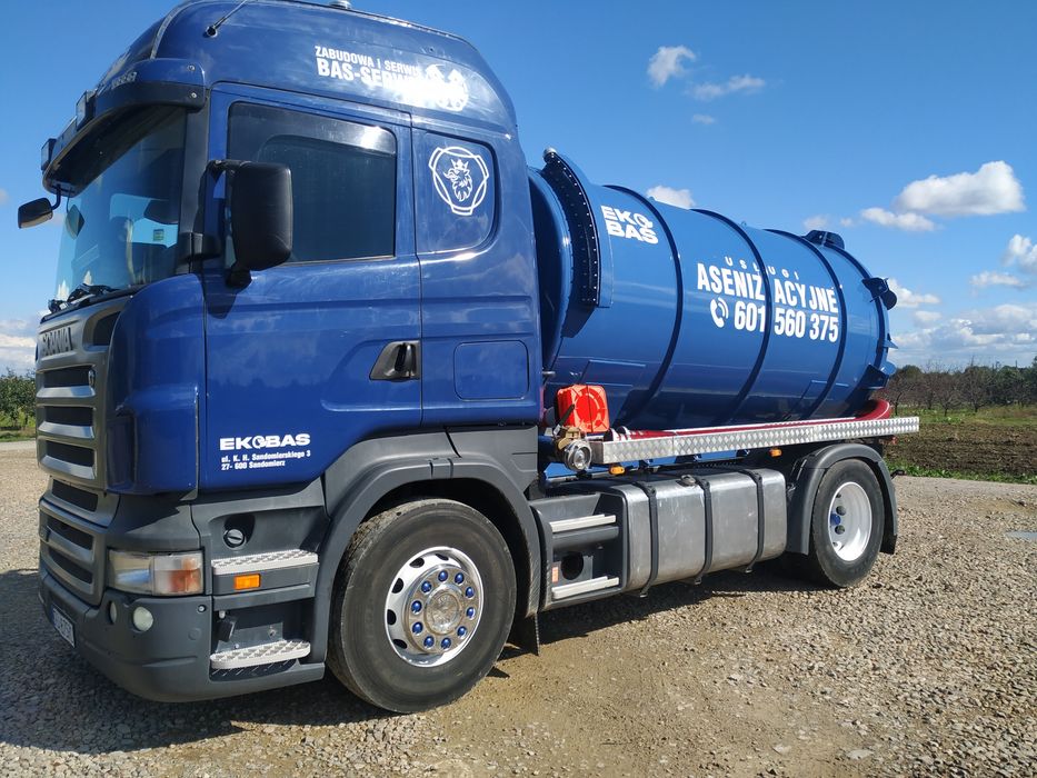 Usługi asenizacyjne, Wywóz szamb. Baćkowice  Opatów Iwaniska Lipnik