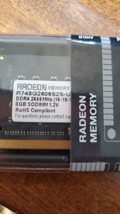 Модуль памяти RADEON R7 SO-DIMM DDR4 2666 8GB CL16