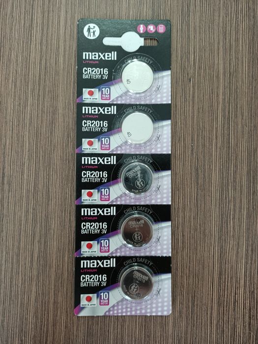 Bateria maxell CR2016 5szt/blist.