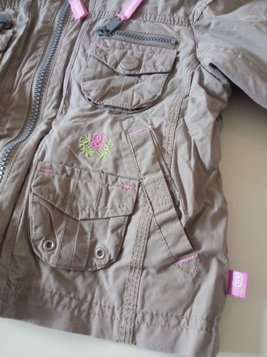 Topolino kurtka dziewczęca ocieplana 2w1 r 86