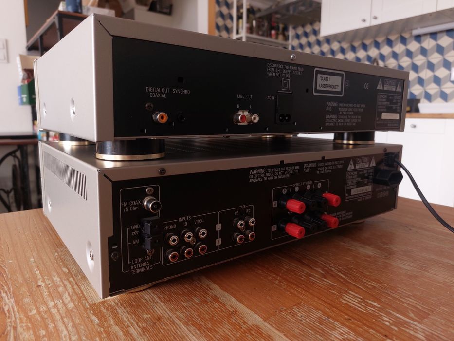 DENON wzmacniacz + cd