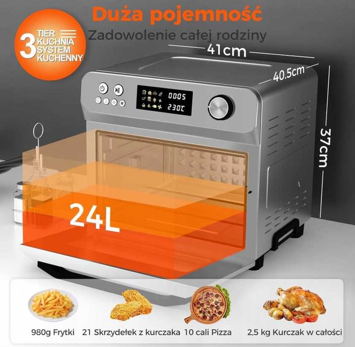 Mini piekarnik HYSapientia 24l.