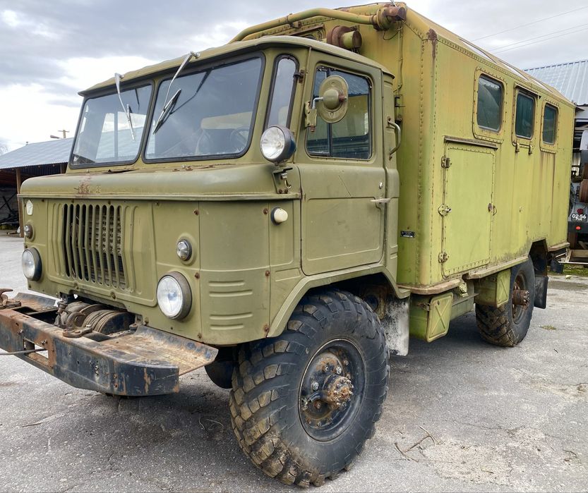 Газ 66кунг лебідка