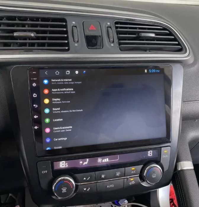 (NOVO) Rádio 2DIN 9" Renault KADJAR (2015 até 2018) • Android [4+64GB]