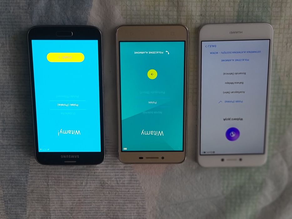 Samsung Galaxy S5 Neo G903F + Huawei P9 lite 2017 + Lenovo A6020A40