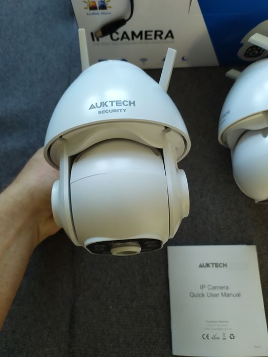 2 IP kamery Auktech Wi-Fi WLAN