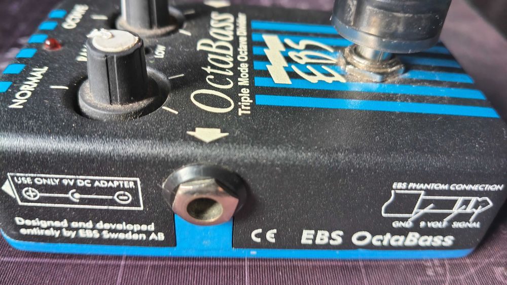 EBS Octabass, efekt, oktawer do gitary basowej