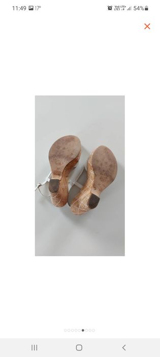 Sandały Schumacher, Dorothee Schumacher ,buty koturna 100%oryginał