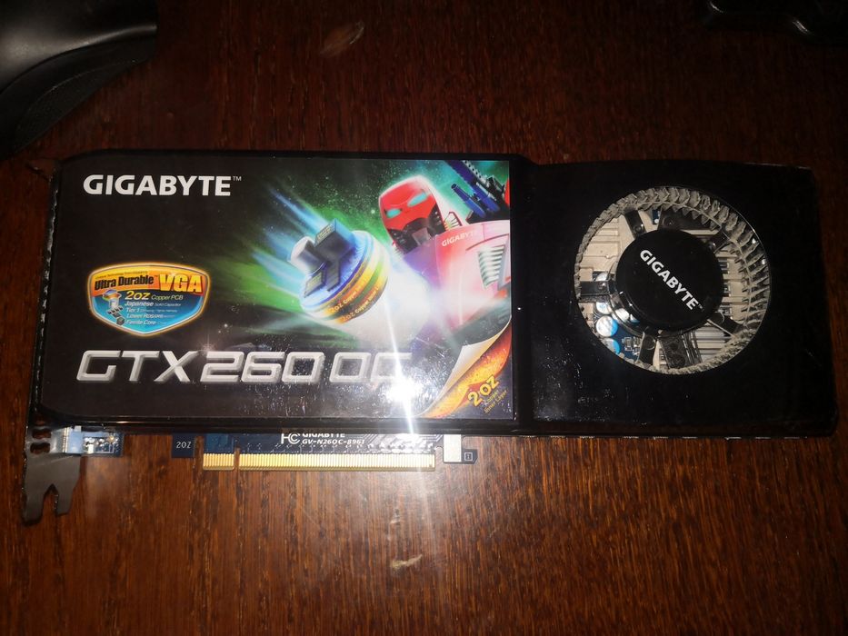 Видеокарта Gigabyte PCI-Ex GeForce GTX 260 896MB DDR3