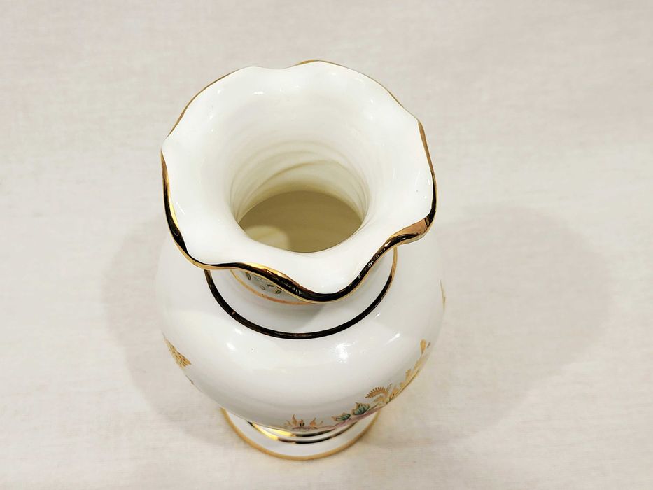 Wazon dekoracyjny Rodos Kinoys – 24K Gold, 14 cm