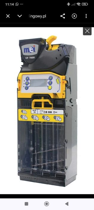 MEI CF7900 – wrzutnik monet Z WYŚWIETLACZ