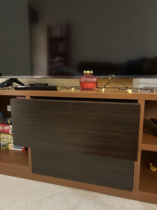 Movel TV madeira carvalho