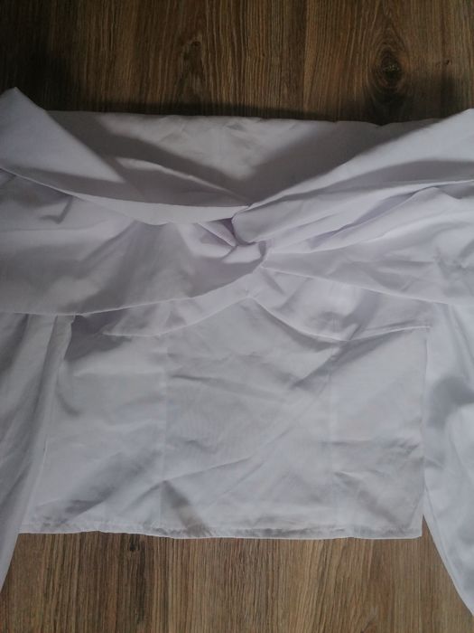 Balloon Sleeve Bardot Top NA-KD