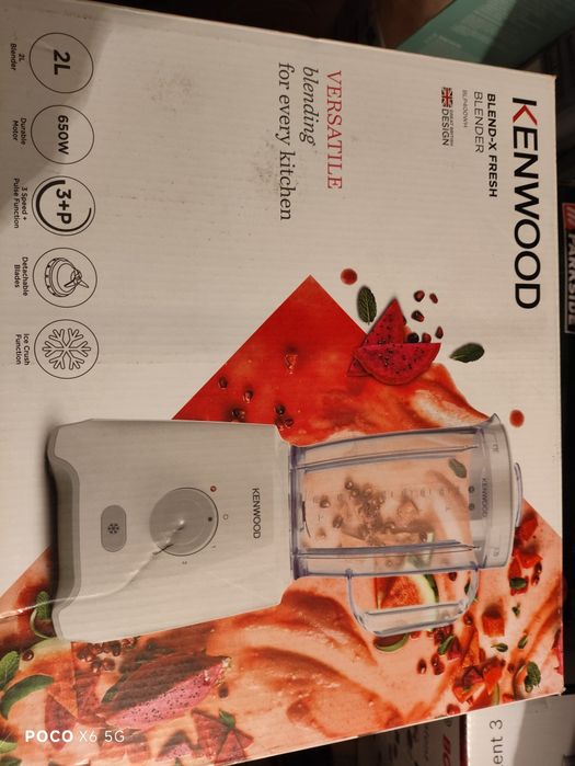 Kenwood blender nowy 2L 650W nowy