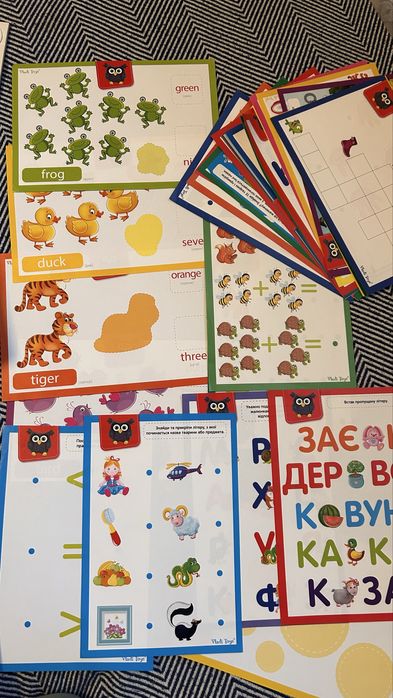 Розвиваюча гра  «English • Абетка • Математика»