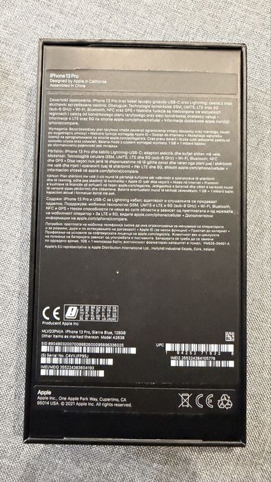 Iphone 13 Pro Niebieski