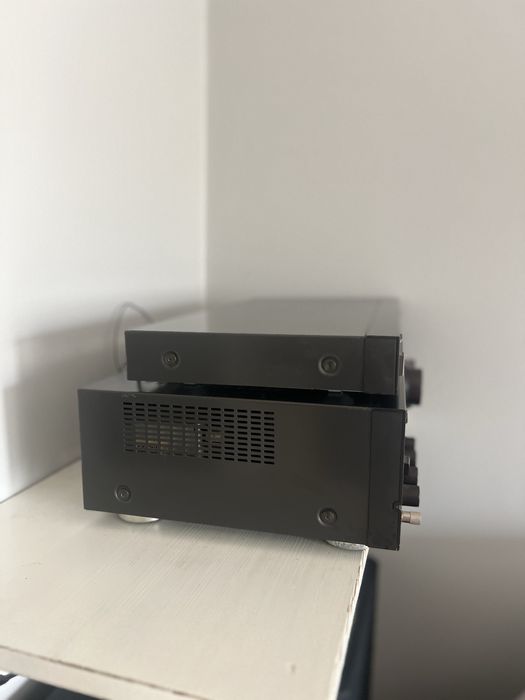 Zestaw audio Technics+kolumny- nie testowany, do przegladu