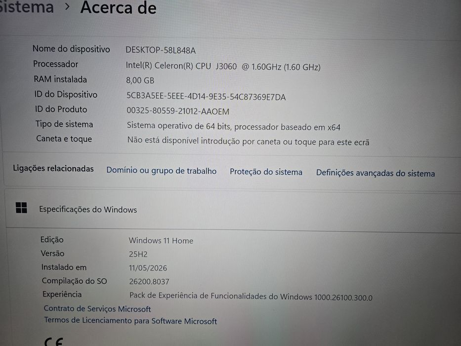 PC HP 460-a002np (praticamente novo)