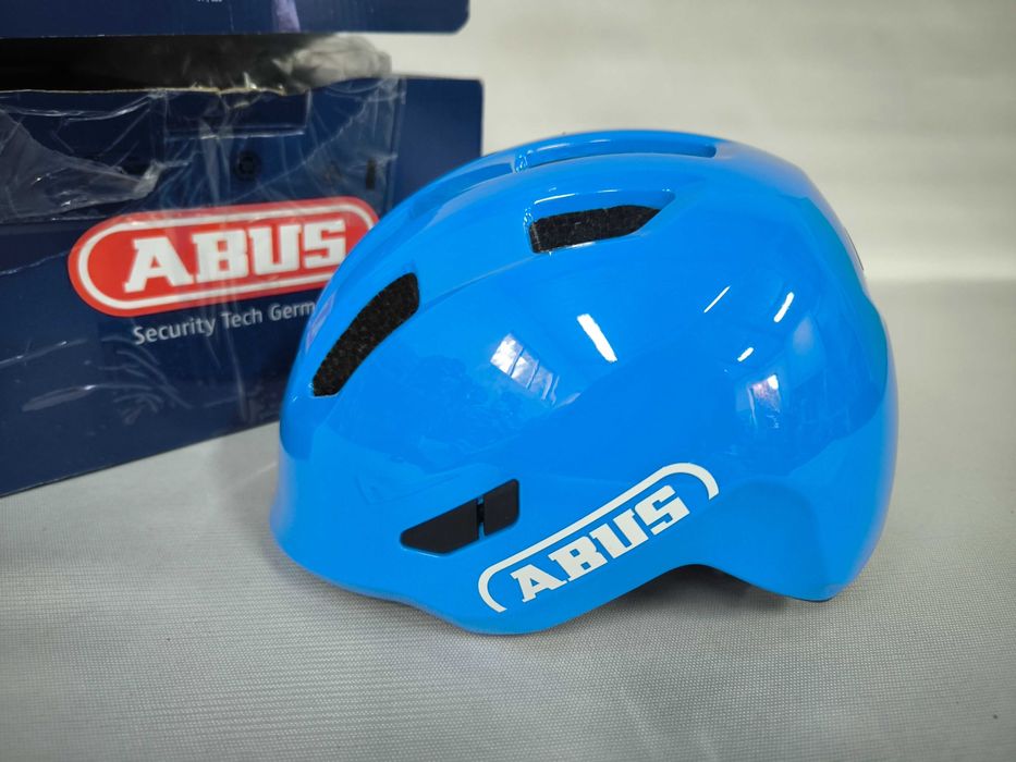 Kask rowerowy Abus Smiley 3.0 shiny blue S 45-50