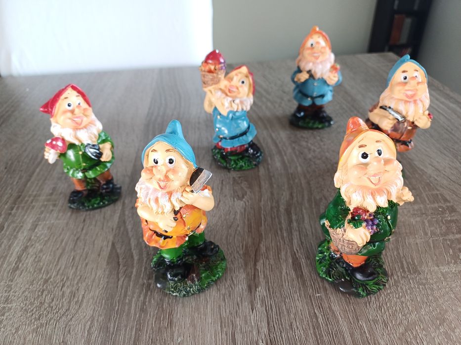 6 Figuras Mini Gnomes