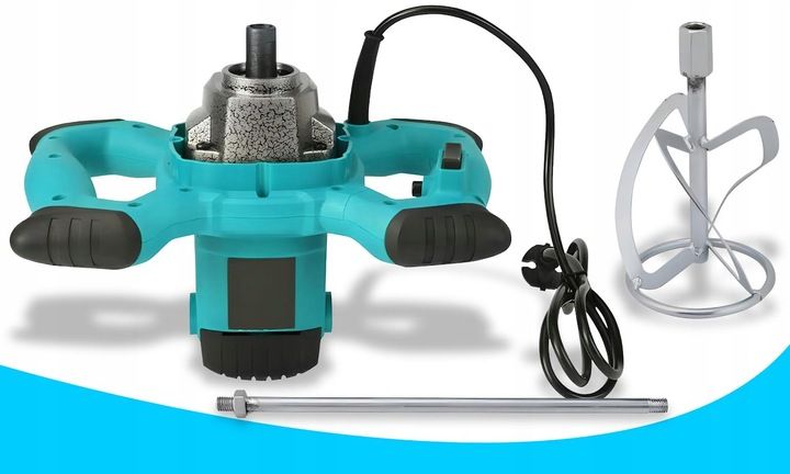 Mieszadło Do Zapraw Kleju Betonu Elektryczne M14 Mocny Silnik 3100w