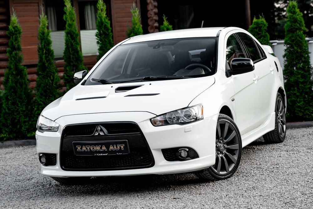Mitsubishi Lancer RallyArt 2.0T 240KM 4x4 Xenon Navi Tempomat Rockford Fosgate Grz. Fot