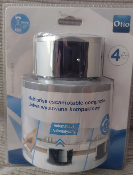 Listwa zasilająca wysuwana Otio