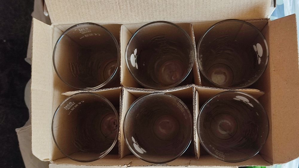 Copos carlsberg coleção euro2012 25cl 6uni novos na  caixa