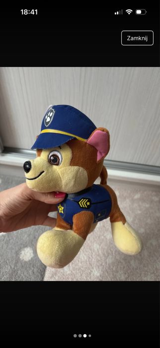 Maskotka pluszak pies piesek chase psi patrol