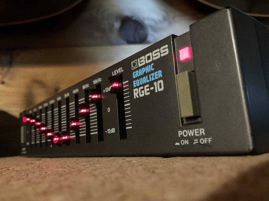 Компрессор графический и параметрический эквалайзер | Boss RCL RPQ RGE ...