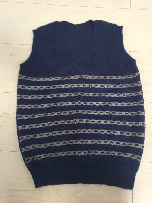 Жилетка, безрукавка , шерсть, ручна робота.