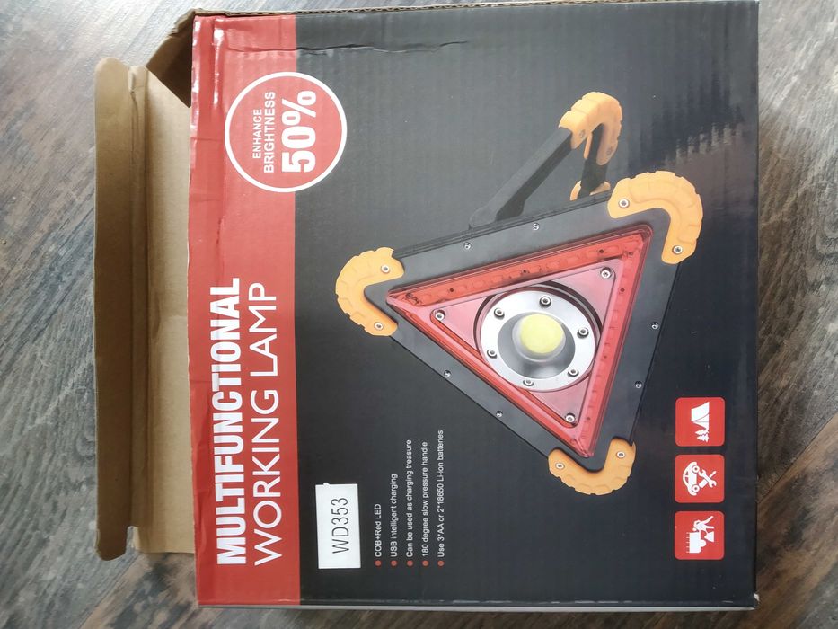 Ліхтар трикутний мультифункціональний WD 353