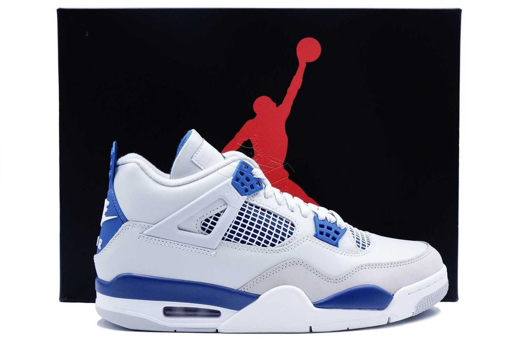 Nike AIR JORDAN 4 Industrial Blue – Buty | FV5029–141