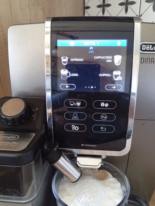 Ekspres DeLonghi dynamica plus  Bluetooth gwarancja