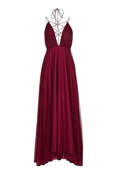 Topshop rozmiar S/M tiulowa maxi sukienka na ramiączkach