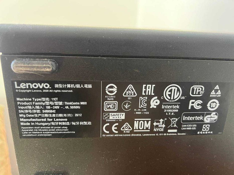 системний блок lenovo ct11 /i7-10700/1tb hdd/ без ОЗУ