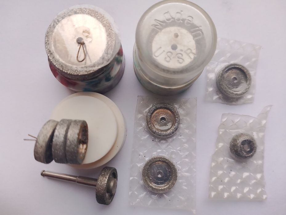 Алмазные  твердосплавные  боры шарошки диски стоматологические СССР