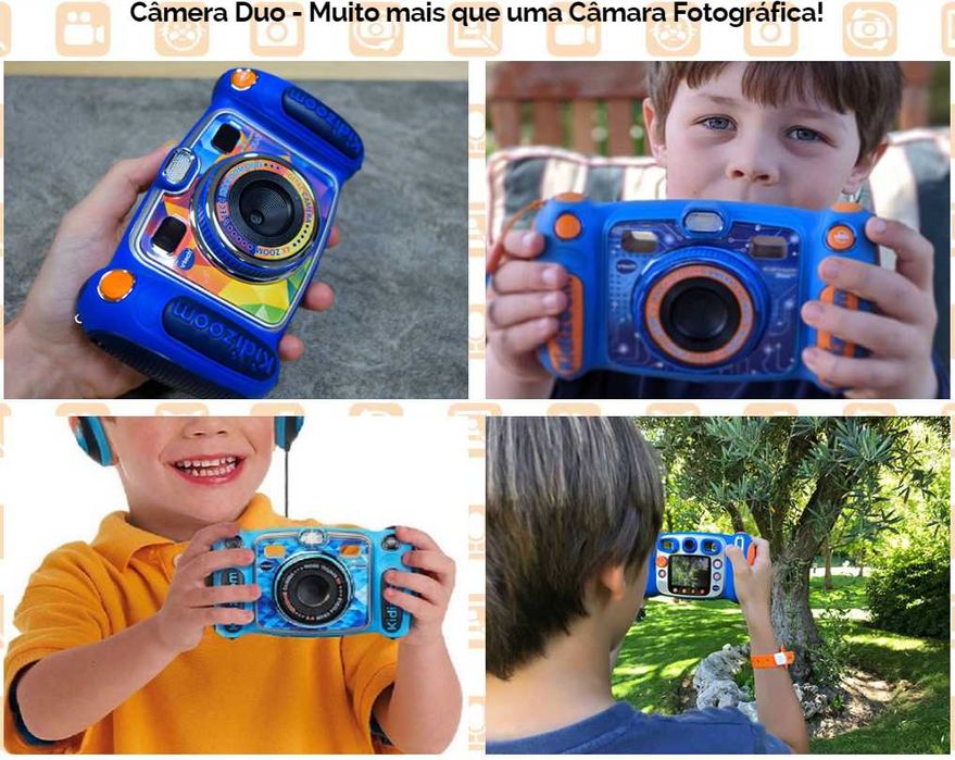 Kidizoom Duo - Maquina fotográfica multimedia infantil 10 em 1