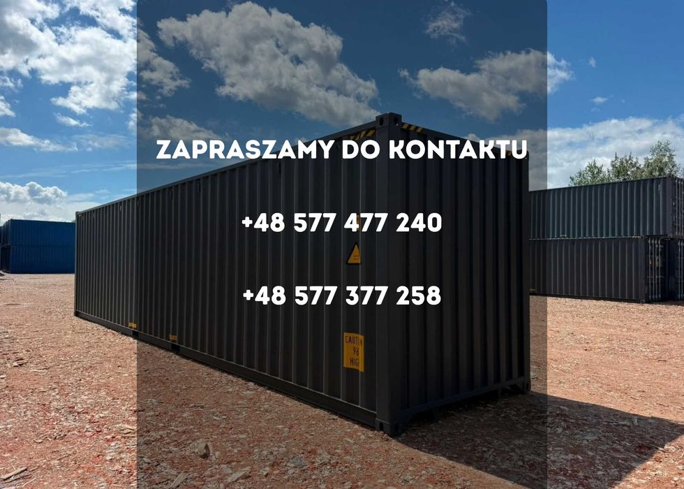 Kontener Morski 40'HC IICL 2021 RAL5013