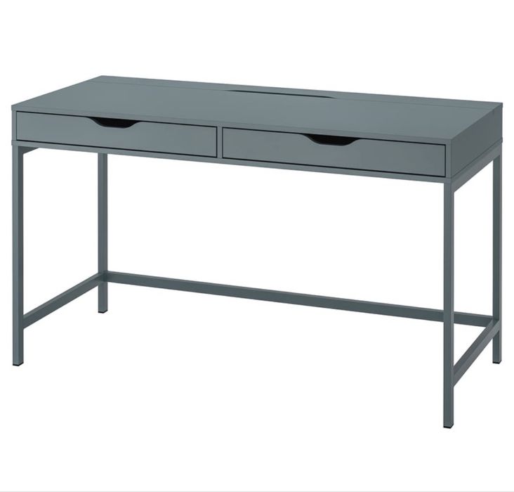 Secretária Alex Ikea 132x58 turquesa acizentado